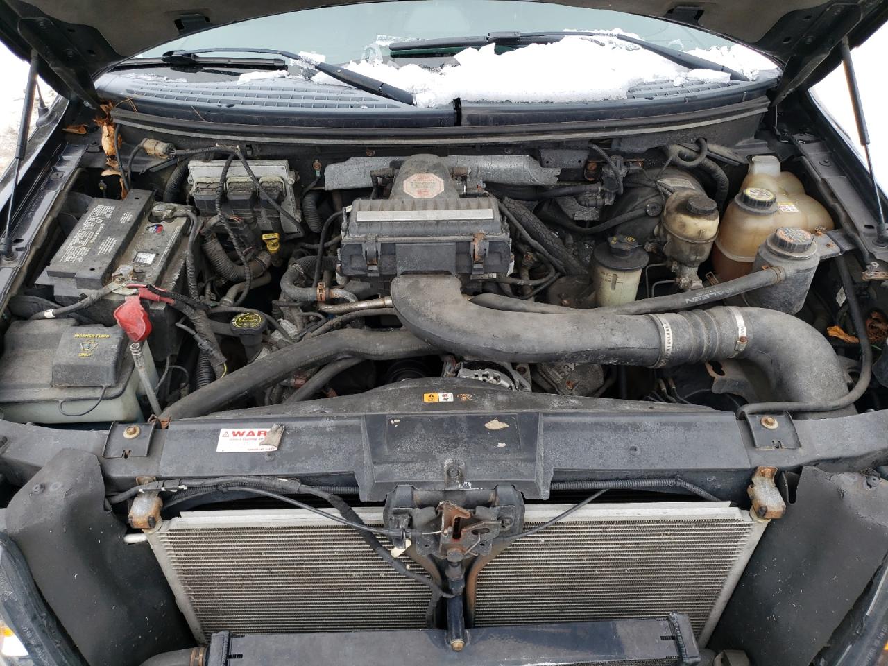 2007 Ford F-150 VIN 1FTRW12537FB53208 Copart auction photo, front end / side damage thumbnail 11