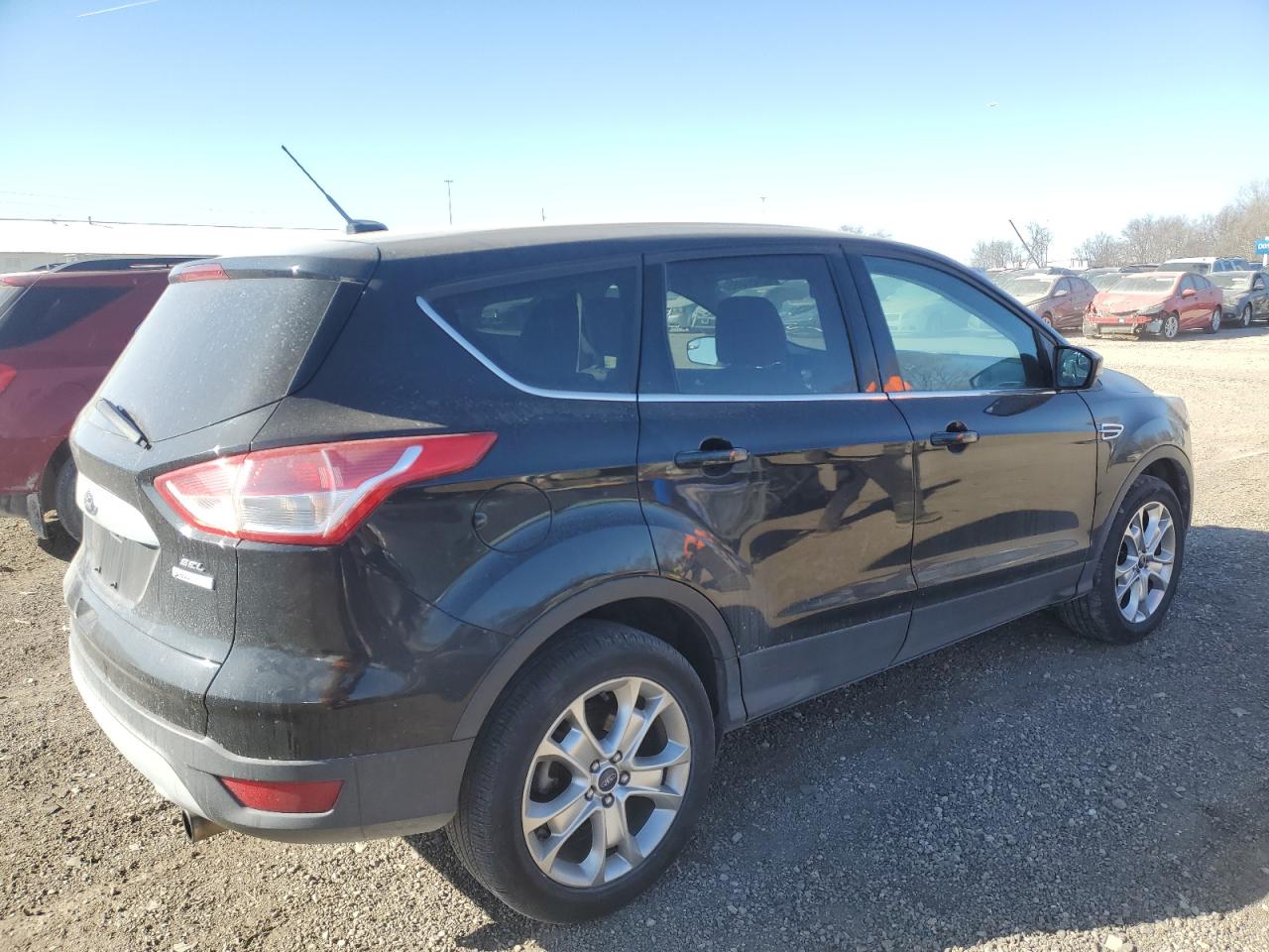 2013 Ford Escape VIN 1FMCU0HX0DUD12266 Copart auction photo, mechanical damage thumbnail 3