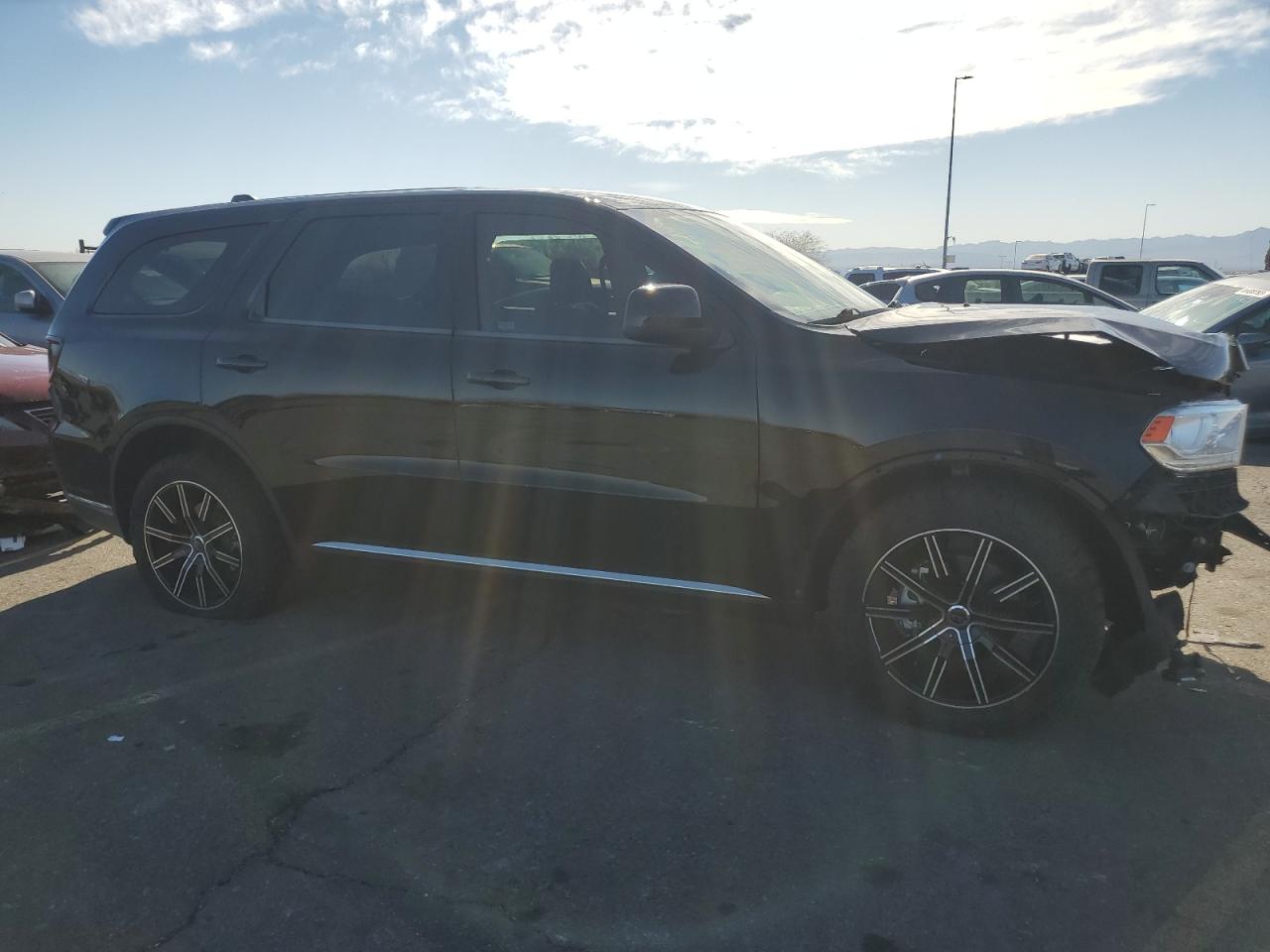 2020 Dodge Durango VIN 1C4RDHAG0LC223261 Copart auction photo, front end damage thumbnail 4