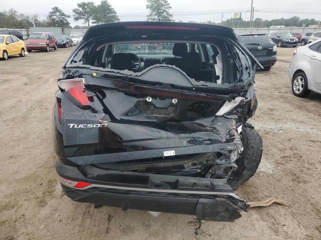 2024 Hyundai Tucson VIN 5NMJACDE6RH380385 Copart auction photo, rear end damage thumbnail 6