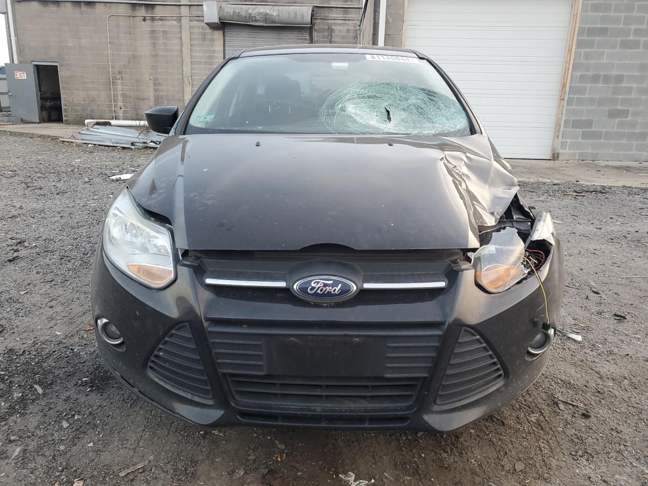2012 Ford Focus VIN 1FAHP3K24CL471754 Copart auction photo, front end / side damage thumbnail 5