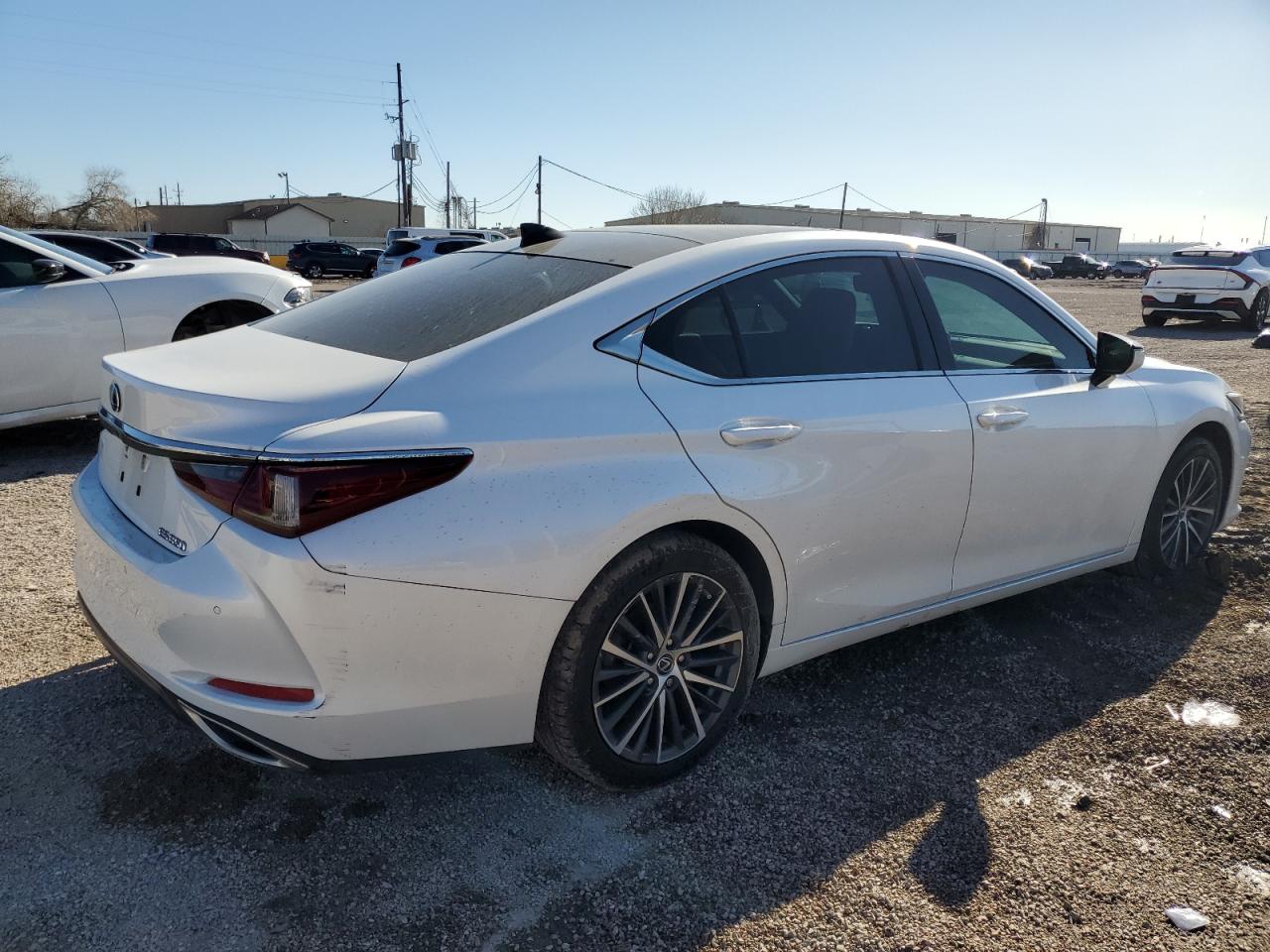 2022 Lexus ES VIN 58ADZ1B1XNU111064 Copart auction photo, side damage thumbnail 3