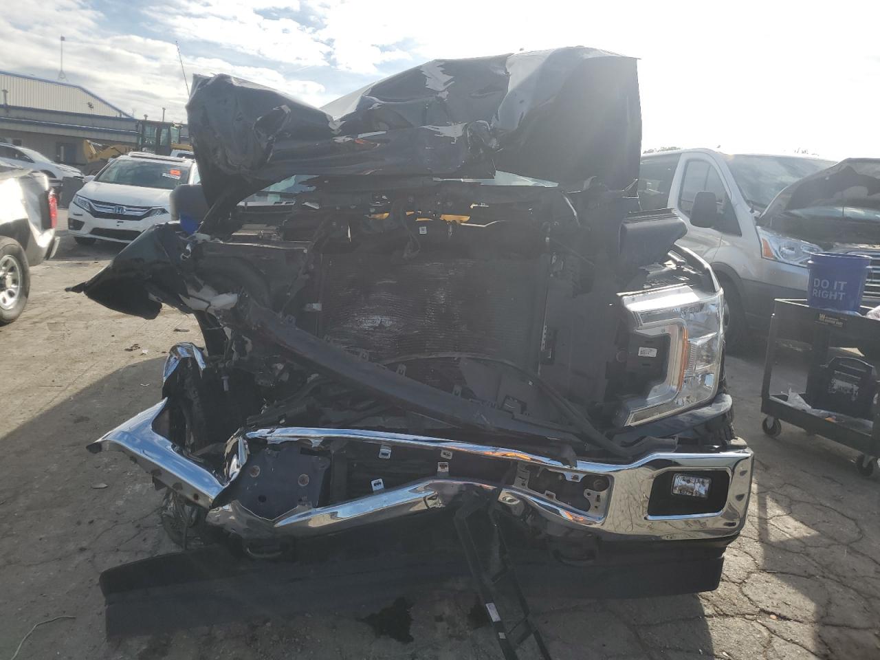 2018 Ford F-150 VIN 1FTEW1EP8JFD62253 Copart auction photo, front end damage thumbnail 5