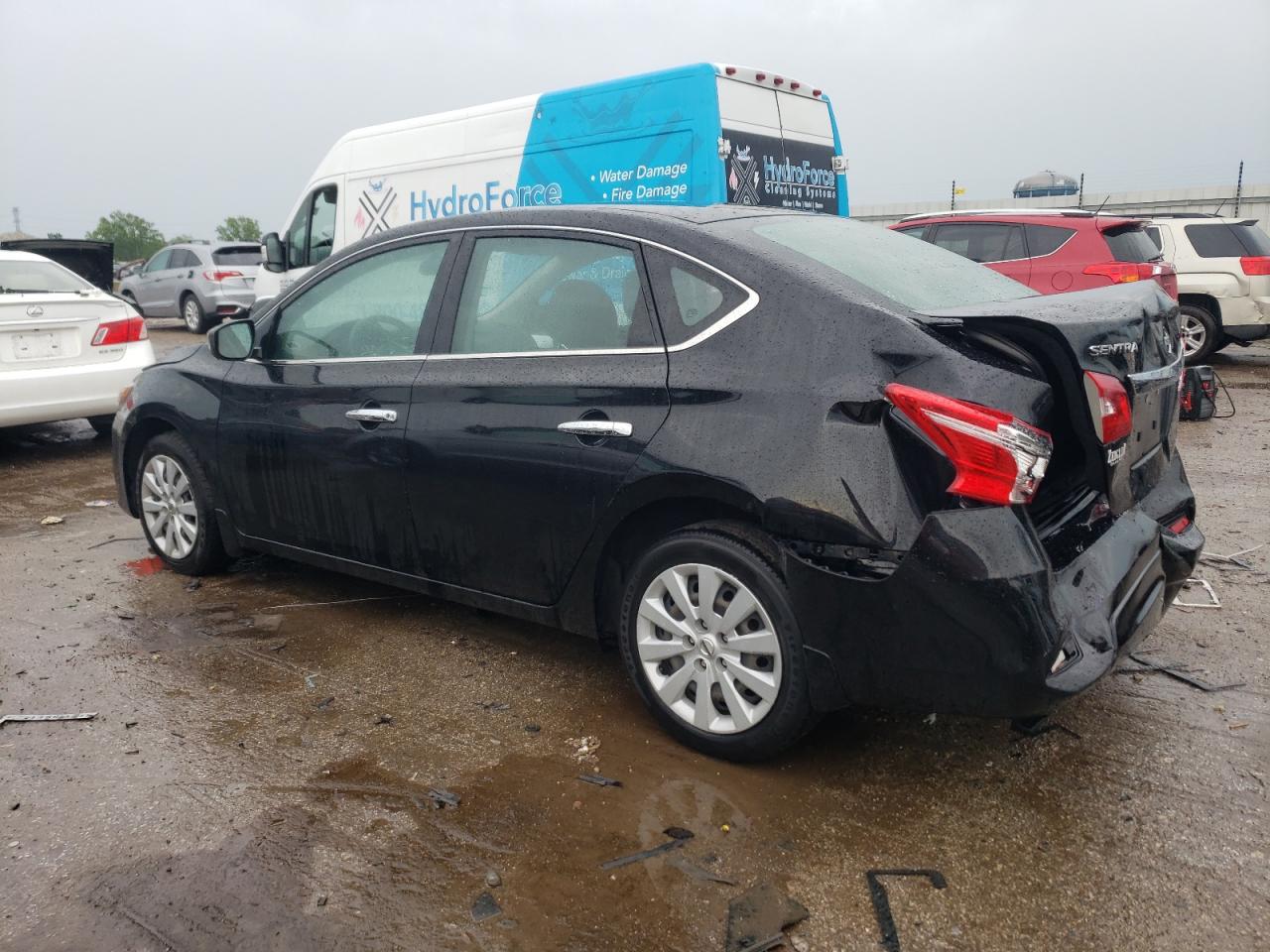 2019 Nissan Sentra VIN 3N1AB7AP9KY270648 Copart auction photo, rear end damage thumbnail 2