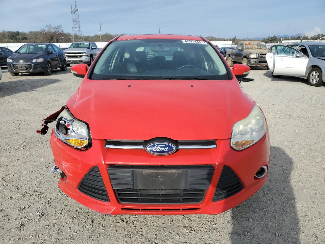 2014 Ford Focus VIN 1FADP3K26EL414814 Copart auction photo, front end damage thumbnail 5