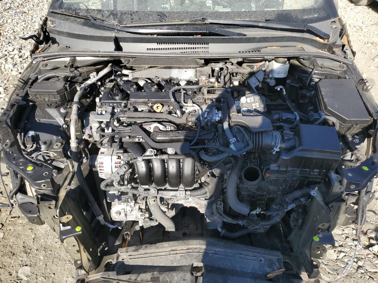 2021 Toyota Corolla VIN 5YFS4MCE6MP083425 Copart auction photo, stripped damage thumbnail 11