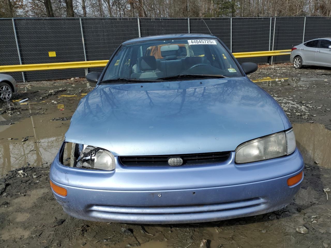 1996 GEO Prizm VIN 1Y1SK5265TZ070025 Copart auction photo, front end / side damage thumbnail 5