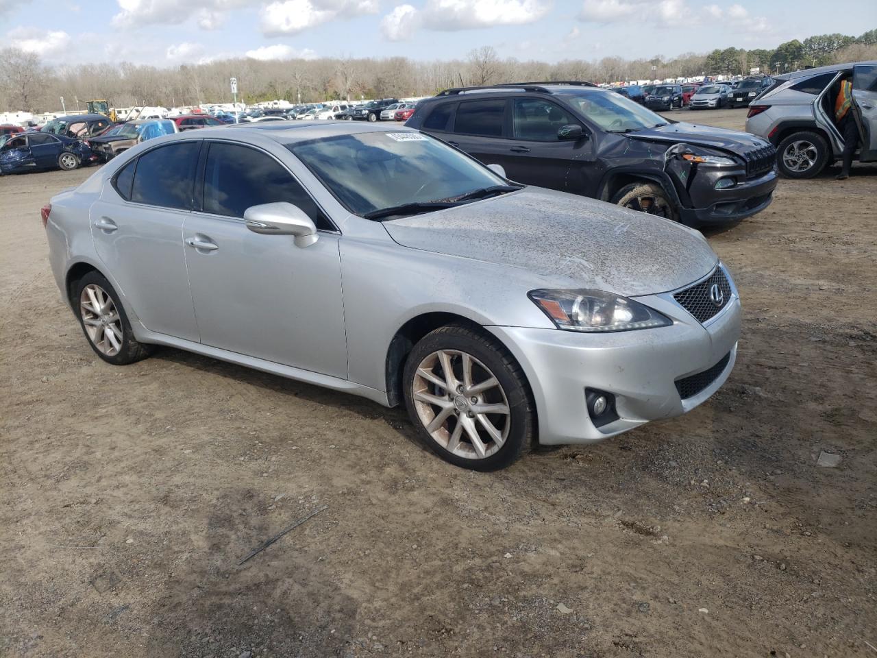 2011 Lexus IS VIN JTHCF5C27B5047035 Copart auction photo, damage history / mechanical damage thumbnail 4
