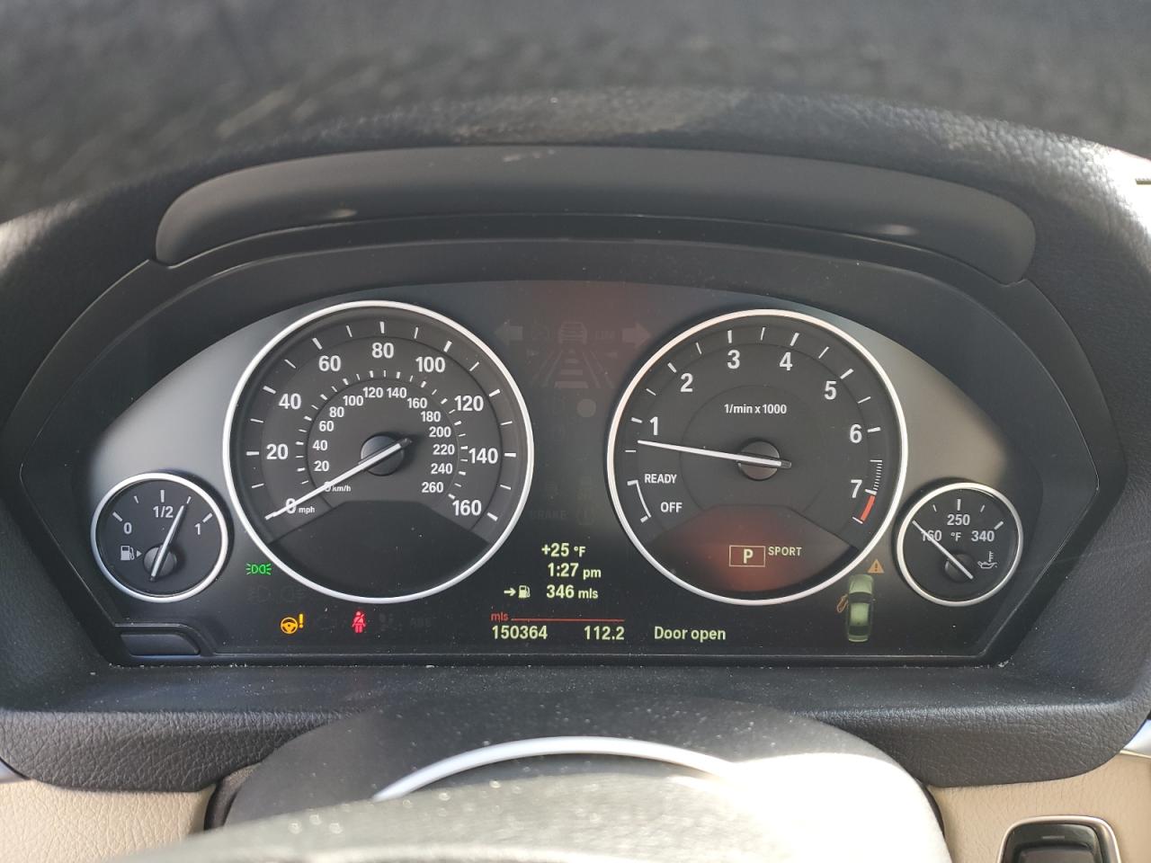 2013 BMW 3er VIN WBA3B5G54DNP40744 Copart auction photo, minor dent/scratches damage thumbnail 9