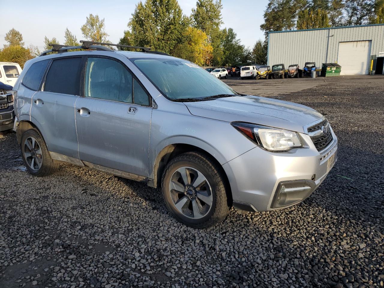 2017 Subaru Forester VIN JF2SJAEC7HH479756 Copart auction photo, rear end / side damage thumbnail 3