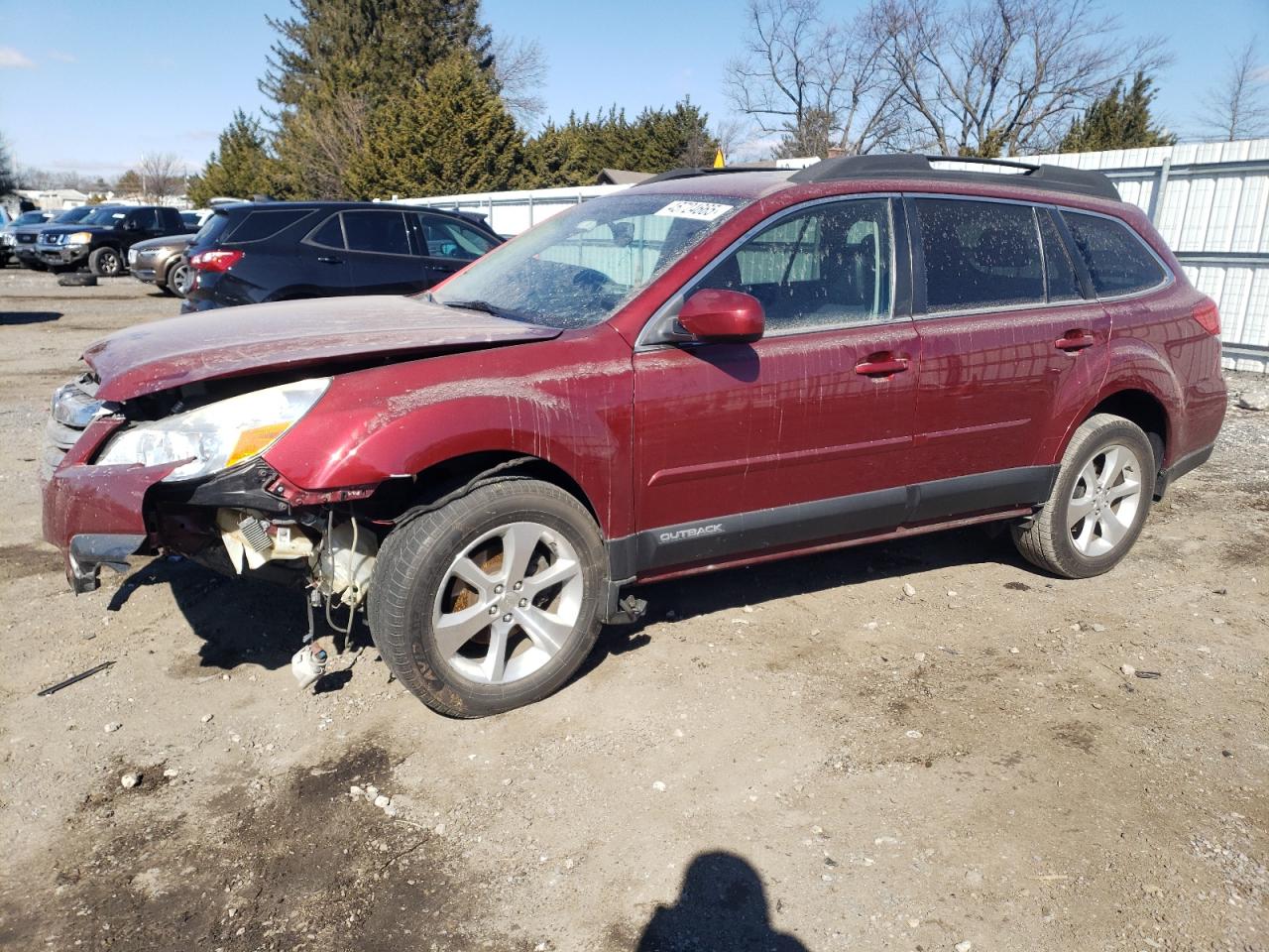 2014 Subaru Outback VIN 4S4BRBMC3E3310496