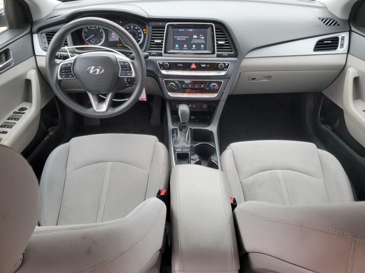 2018 Hyundai Sonata VIN 5NPE24AF7JH667291 Copart auction photo, rear end damage thumbnail 8