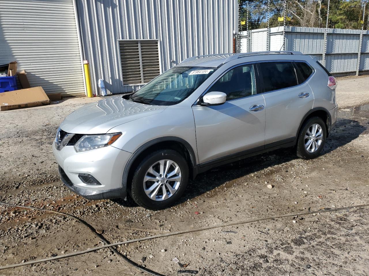 2015 Nissan Rogue VIN KNMAT2MV0FP548478