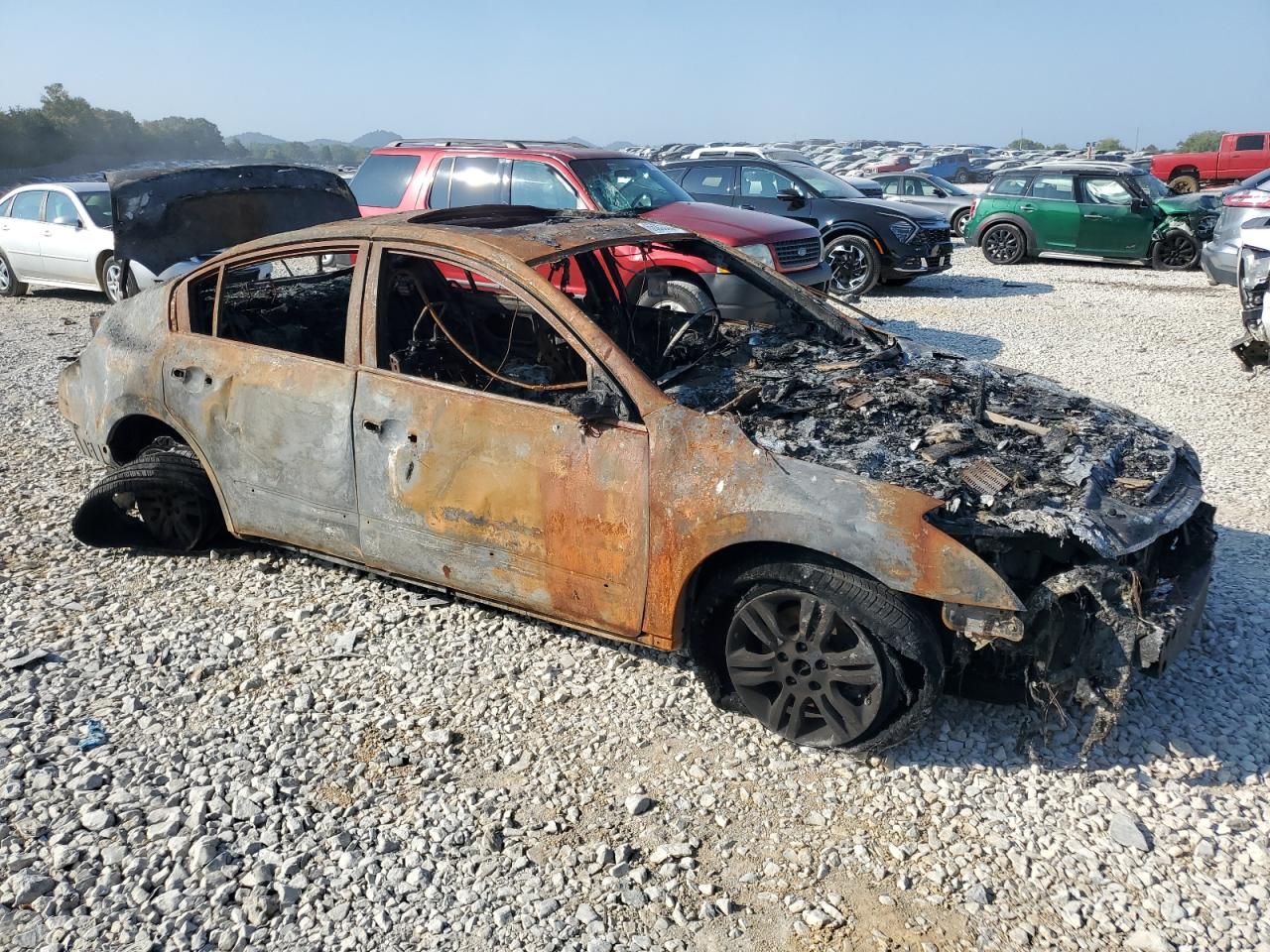 2011 Nissan Altima VIN 1N4AL2AP6BC166243 Copart auction photo, burn damage thumbnail 4