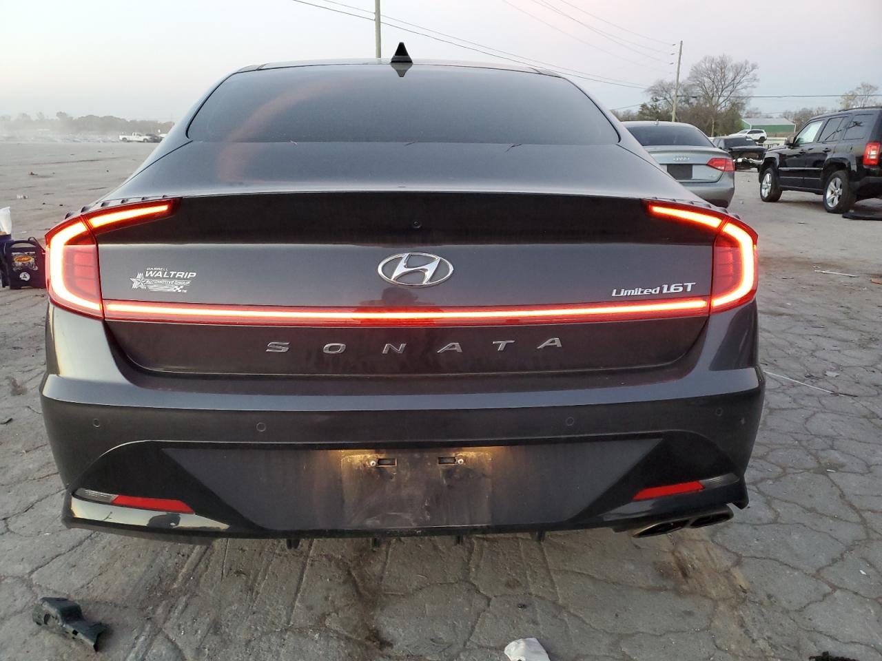 2020 Hyundai Sonata VIN 5NPEH4J21LH001008 Copart auction photo, front end damage thumbnail 6