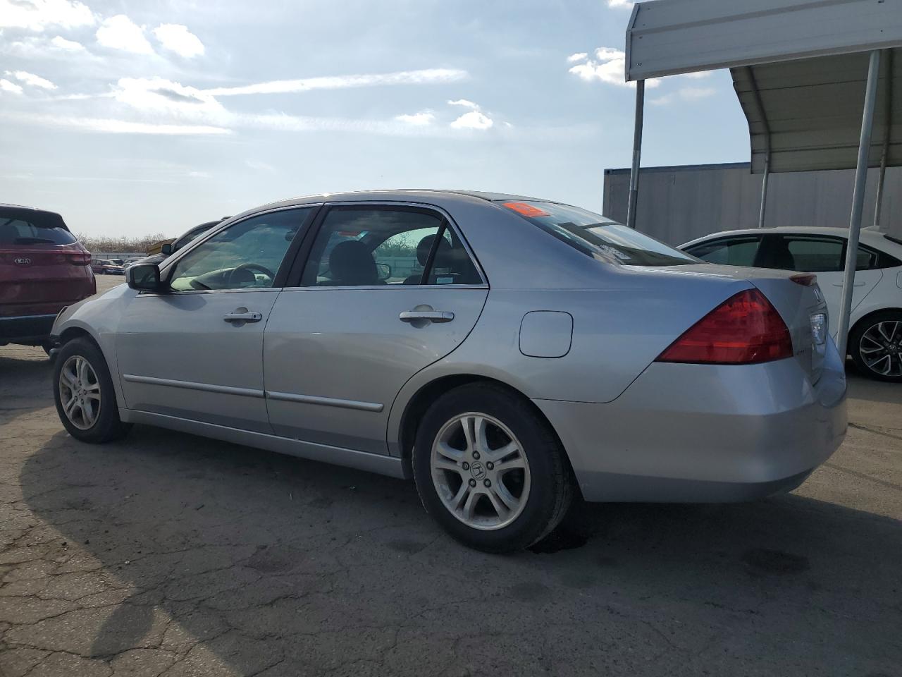 2007 Honda Accord VIN 1HGCM56397A113080 Copart auction photo, front end damage thumbnail 2