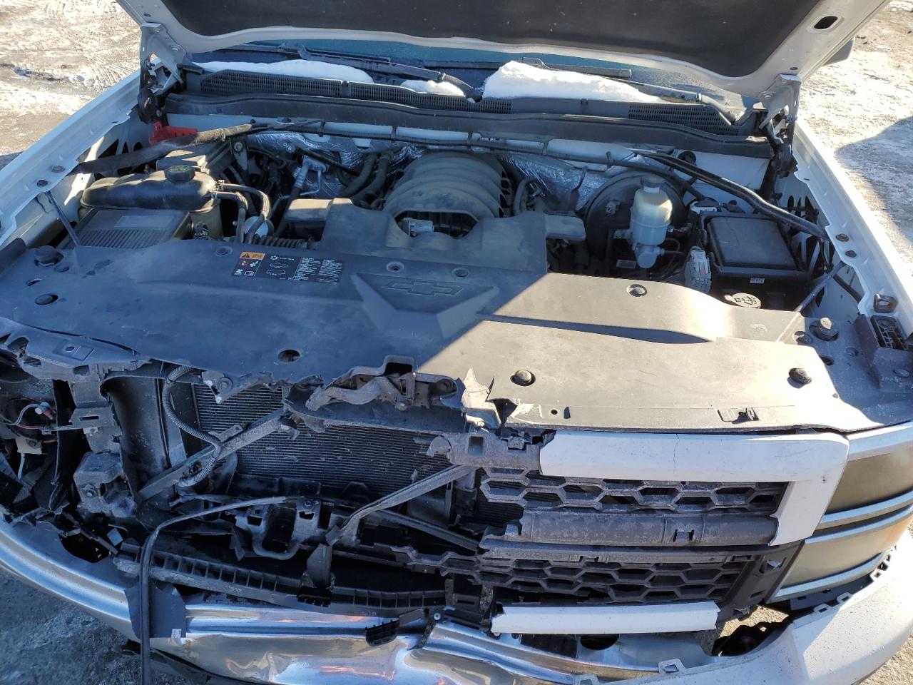 2014 Chevrolet Silverado VIN 1GCVKREC1EZ391170 Copart auction photo, front end damage thumbnail 13