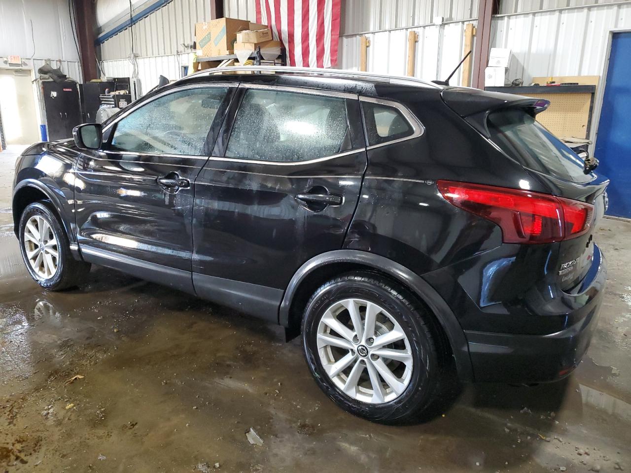 2019 Nissan Rogue VIN JN1BJ1CR0KW346848 Copart auction photo, side damage thumbnail 2