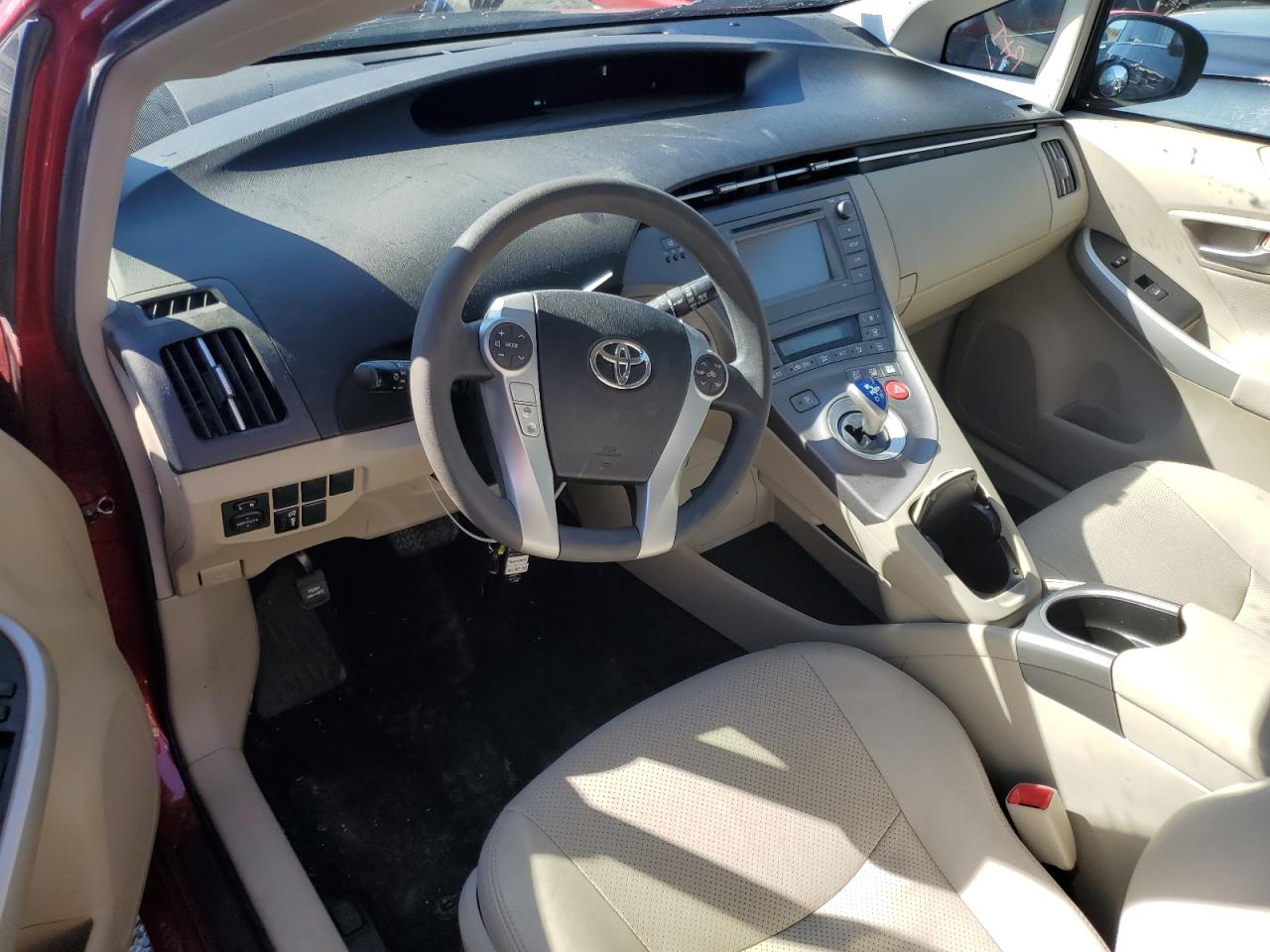 2012 Toyota Prius VIN JTDKN3DU4C5396238 Copart auction photo, front end damage thumbnail 8