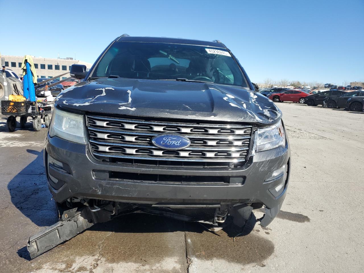 2017 Ford Explorer VIN 1FM5K8DH8HGB77294 Copart auction photo, rollover damage thumbnail 5