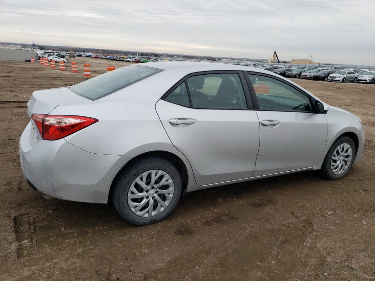 2017 Toyota Corolla VIN 5YFBURHE4HP642109 Copart auction photo, all over damage thumbnail 3