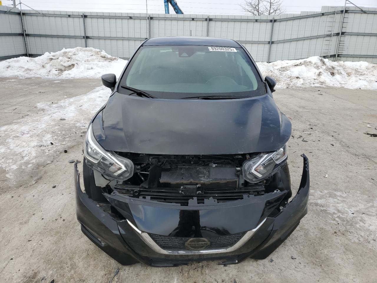 2020 Nissan Versa VIN 3N1CN8DV8LL876571 Copart auction photo, front end / side damage thumbnail 5