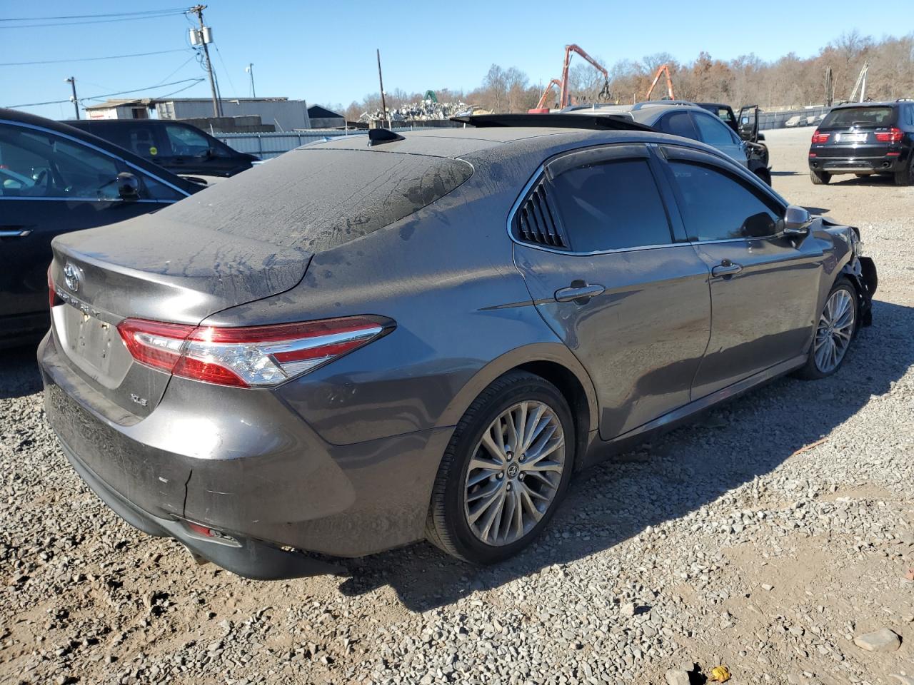 2020 Toyota Camry VIN 4T1F11AK6LU862032 Copart auction photo, front end damage thumbnail 3