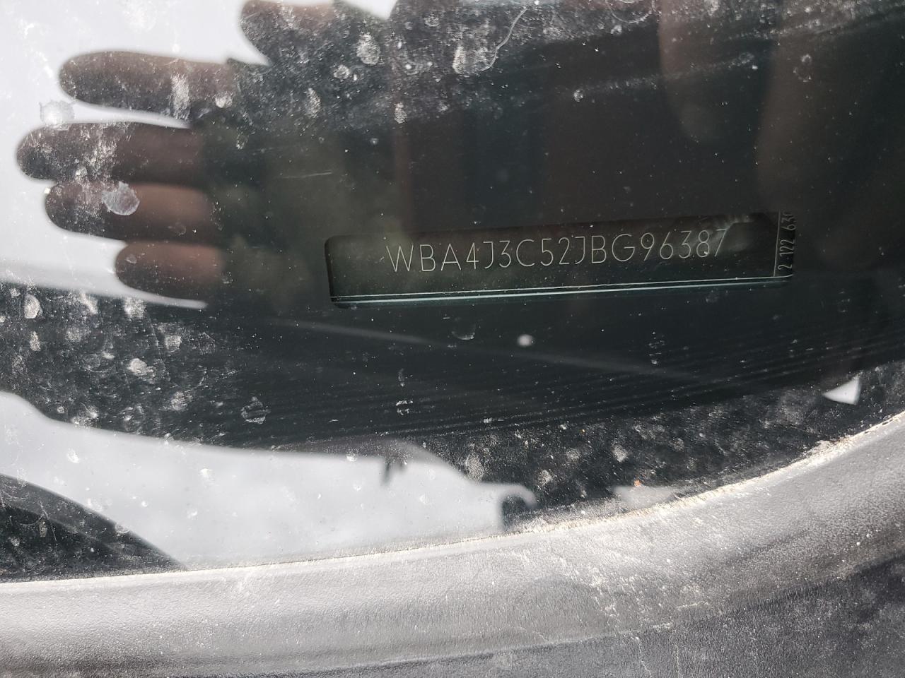 2018 BMW 4er VIN WBA4J3C52JBG96387 Copart auction photo, side / all over damage thumbnail 13