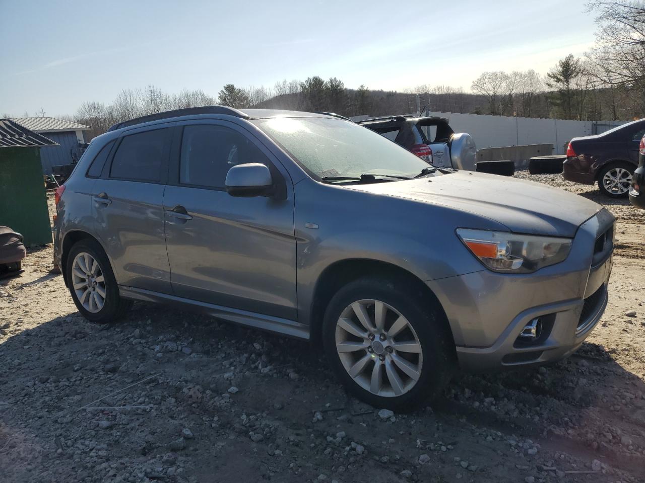 2011 Mitsubishi Outlander VIN JA4AR4AU7BZ004512 Copart auction photo, rear end / side damage thumbnail 4