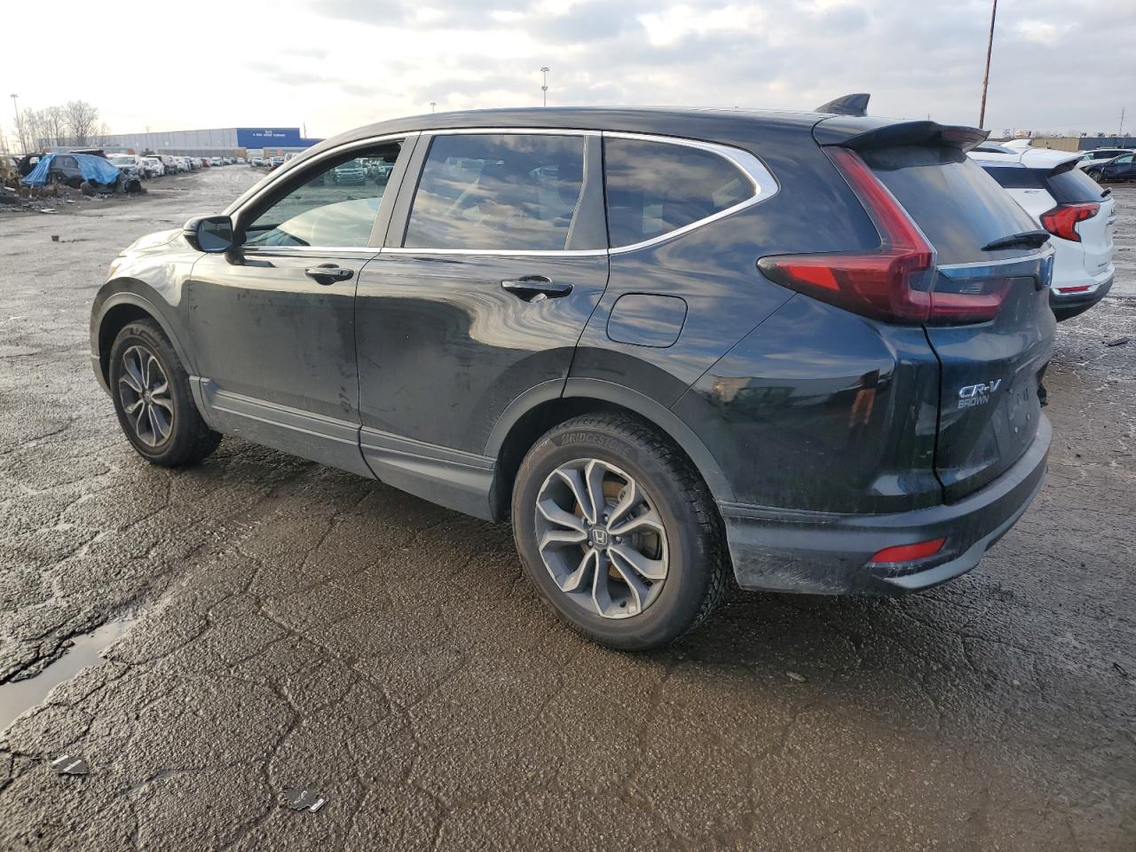 2022 Honda CR-V VIN 5J6RW2H53NL004822 Copart auction photo, side / rear end damage thumbnail 2