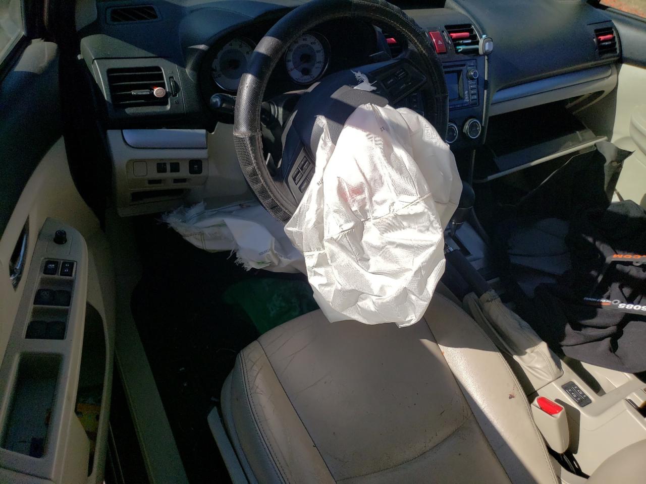 2012 Subaru Impreza VIN JF1GJAG62CH005255 Copart auction photo, front end / side damage thumbnail 8