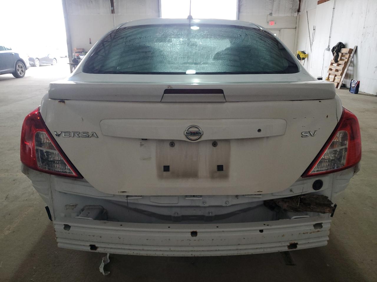 2019 Nissan Versa VIN 3N1CN7AP0KL852537 Copart auction photo, water/flood damage thumbnail 6