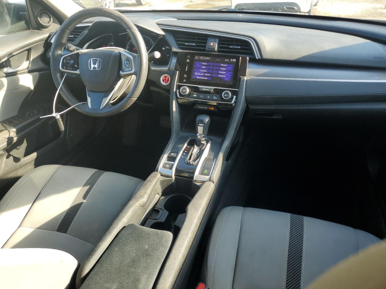 2018 Honda Civic VIN 19XFC2F76JE042909 Copart auction photo, rear end damage thumbnail 8