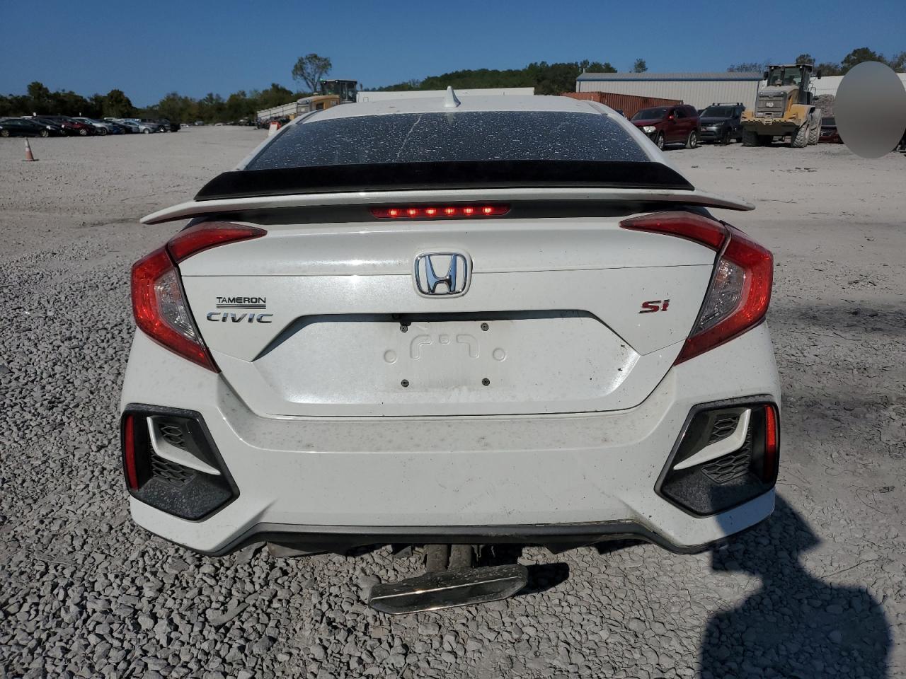 2020 Honda Civic VIN 2HGFC1E5XLH701805 Copart auction photo, front end damage thumbnail 6