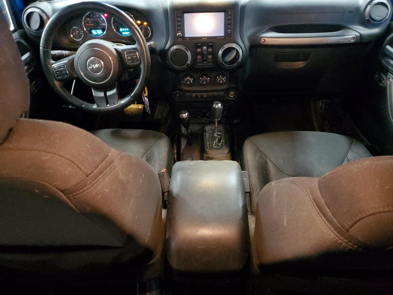 2015 Jeep Wrangler VIN 1C4BJWDG0FL741997 Copart auction photo, front end damage thumbnail 8