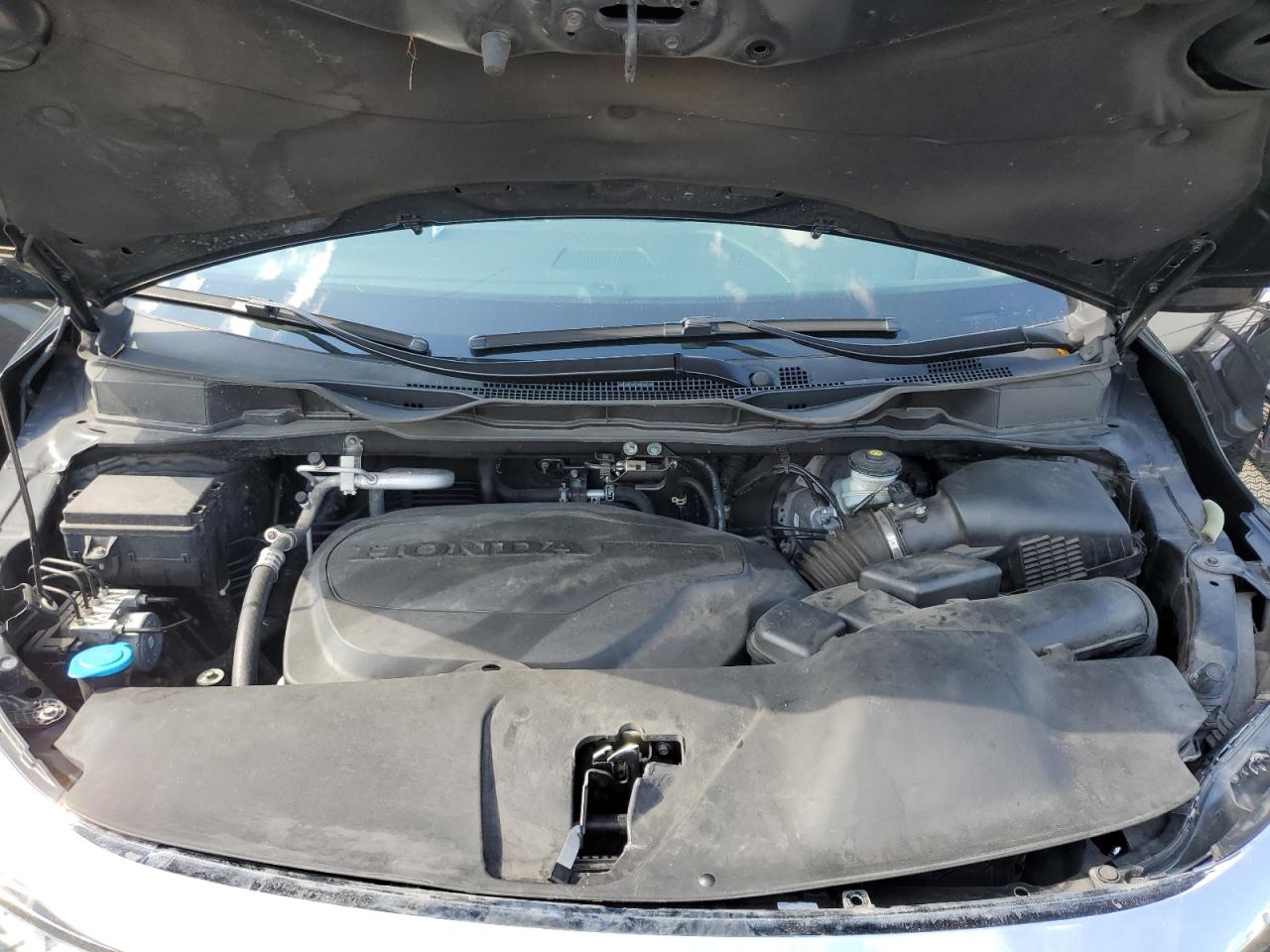 2022 Honda Odyssey VIN 5FNRL6H92NB002927 Copart auction photo, rear end / front end damage thumbnail 13