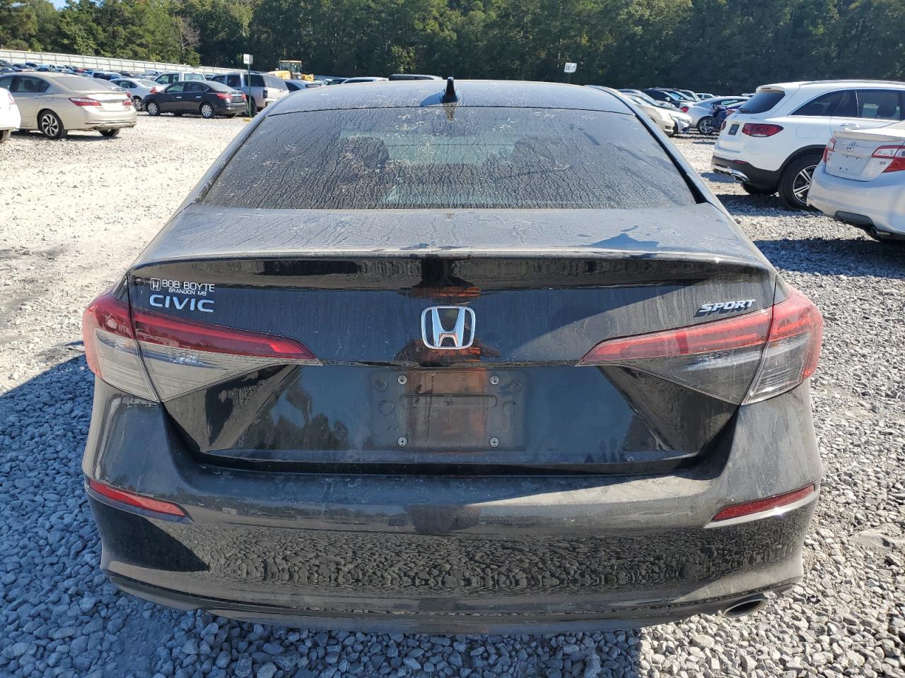 2024 Honda Civic VIN 2HGFE2F54RH570927 Copart auction photo, front end / side damage thumbnail 6