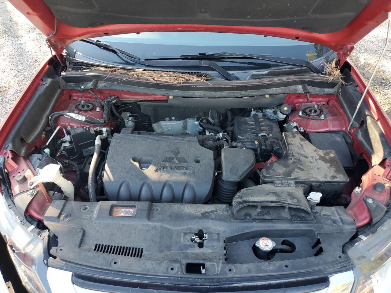 2017 Mitsubishi Outlander VIN JA4AD2A32HZ014786 Copart auction photo, front end / side damage thumbnail 14