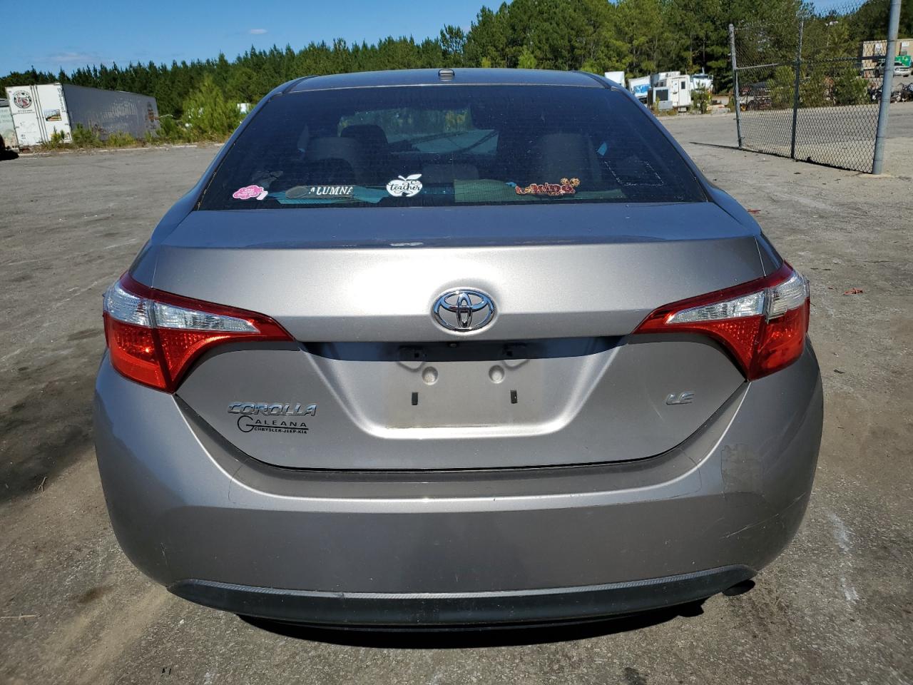 2016 Toyota Corolla VIN 5YFBURHE6GP402042 Copart auction photo, front end damage thumbnail 6