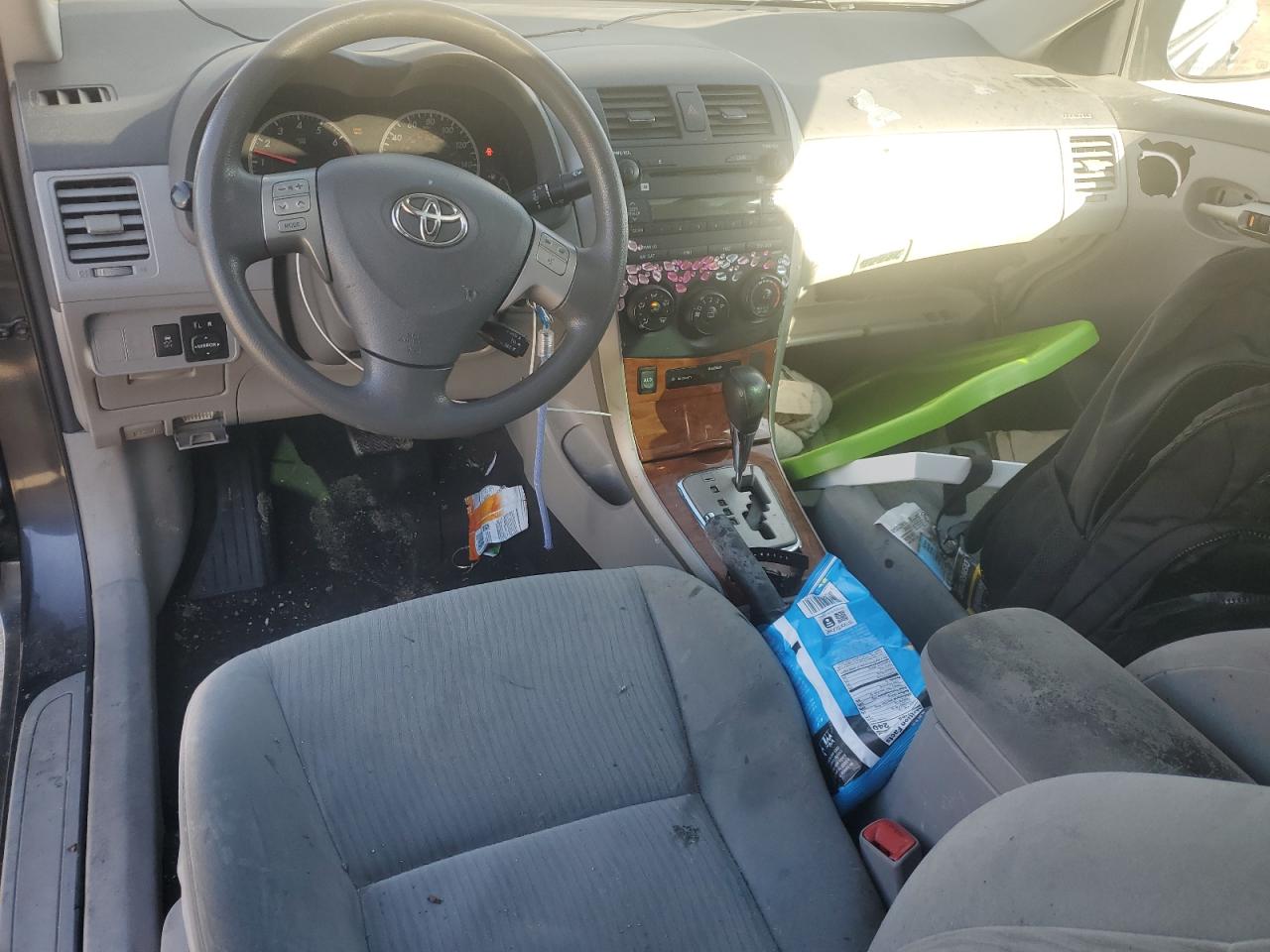 2009 Toyota Corolla VIN 1NXBU40E09Z109043 Copart auction photo, mechanical / minor dent/scratches damage thumbnail 8