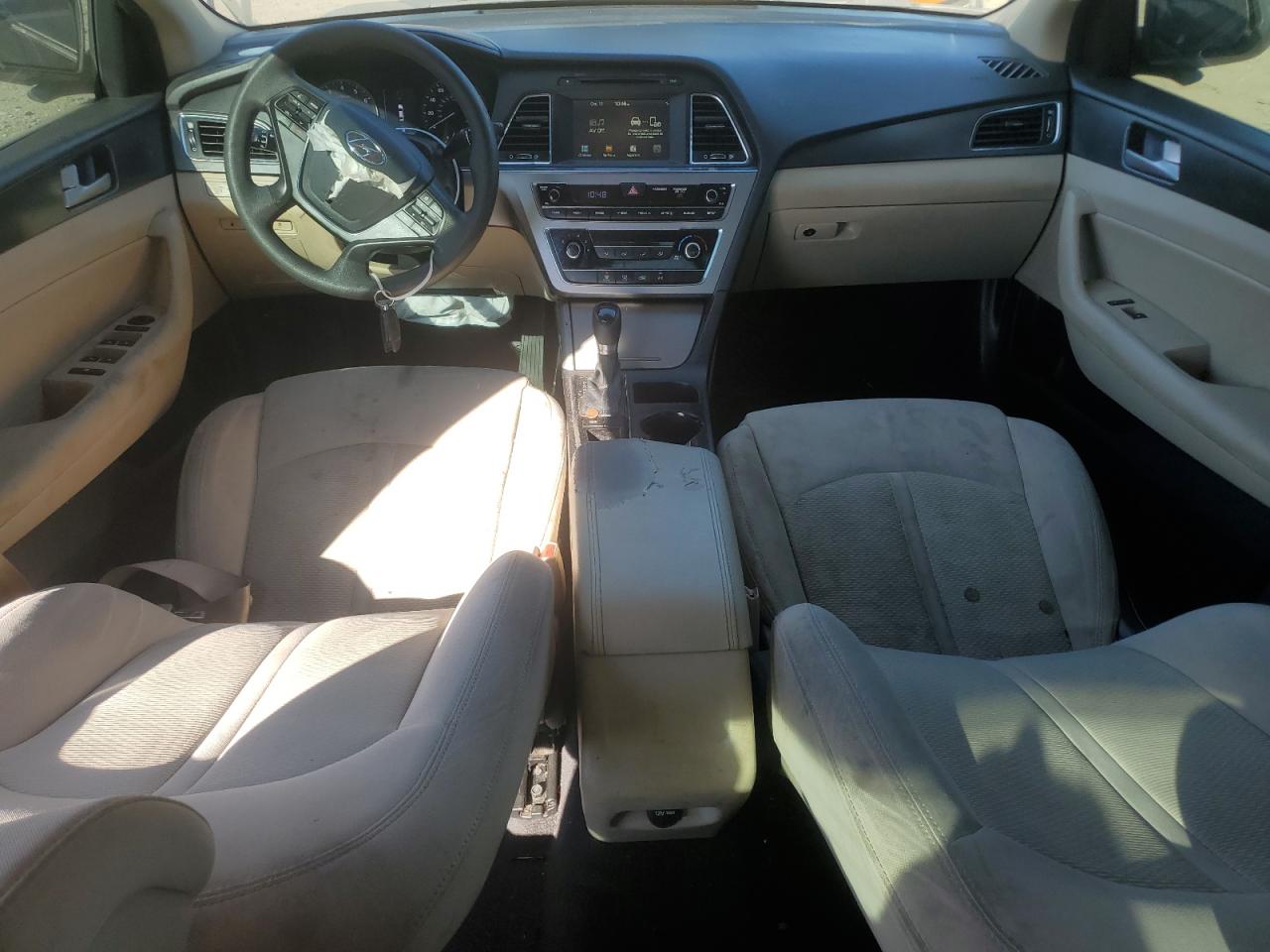 2016 Hyundai Sonata VIN 5NPE34AF6GH324039 Copart auction photo, front end / rear end damage thumbnail 8