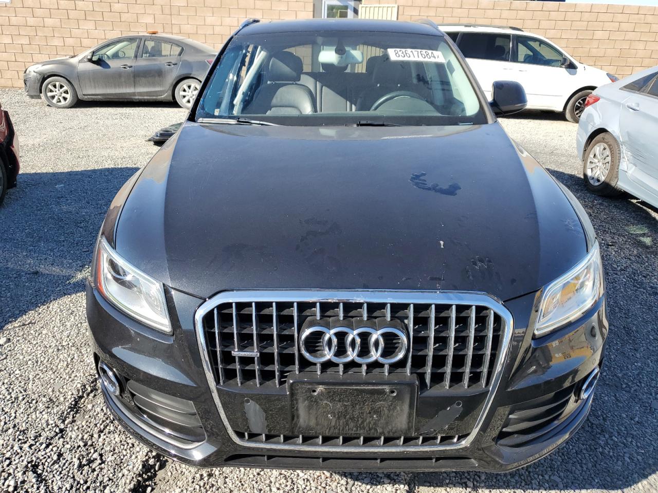 2014 Audi Q5 VIN WA1CMAFP0EA042501 Copart auction photo, side damage thumbnail 5