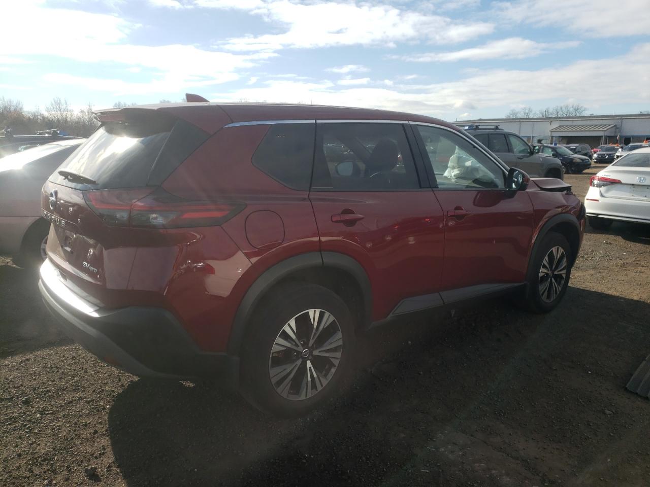 2021 Nissan Rogue VIN JN8AT3BB0MW206910 Copart auction photo, front end damage thumbnail 3