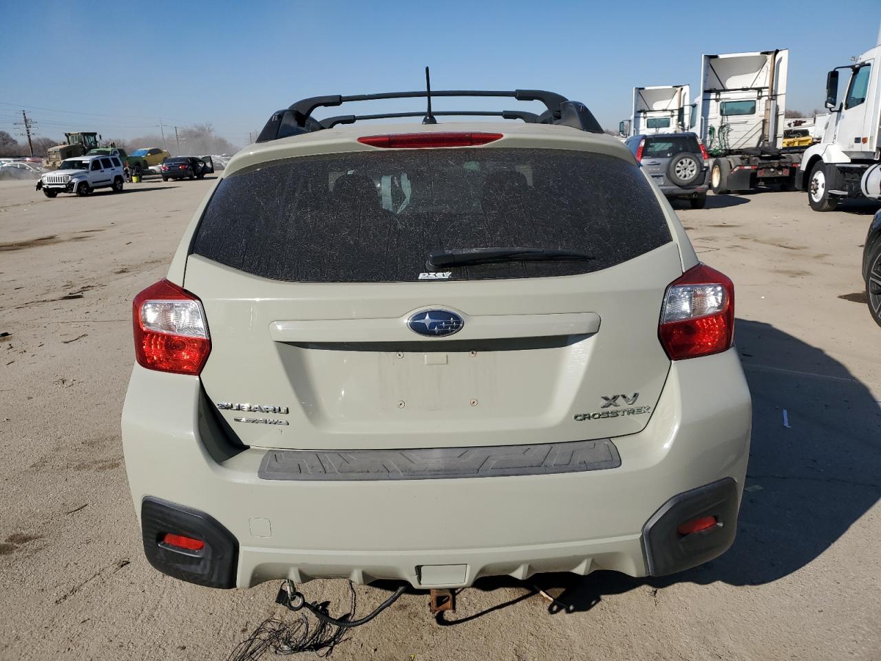 2014 Subaru XV VIN JF2GPACC4E8219690 Copart auction photo, front end / undercarriage damage thumbnail 6
