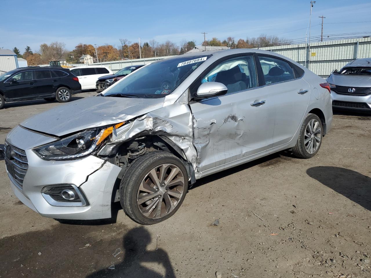 2018 Hyundai Accent VIN 3KPC34A31JE035465