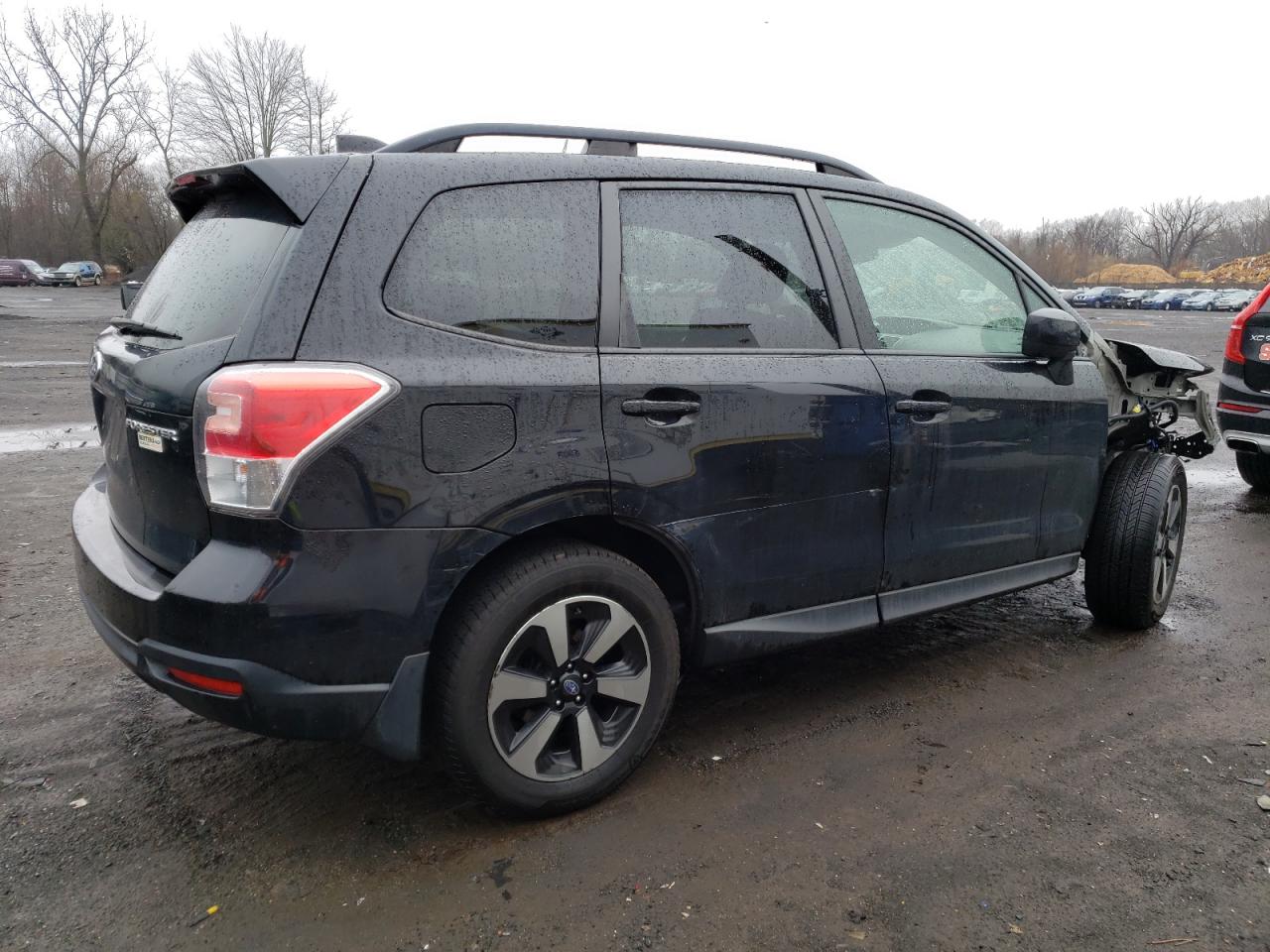 2018 Subaru Forester VIN JF2SJAGC9JH588870 Copart auction photo, front end / minor dent/scratches damage thumbnail 3
