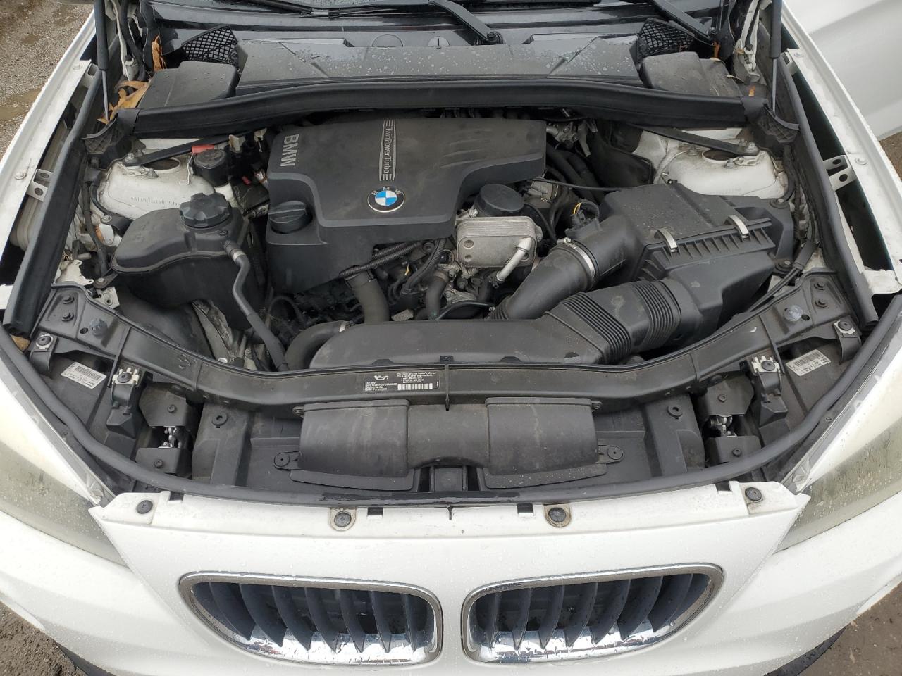2013 BMW X1 VIN WBAVM1C53DVW41494 Copart auction photo, mechanical / front end damage thumbnail 12