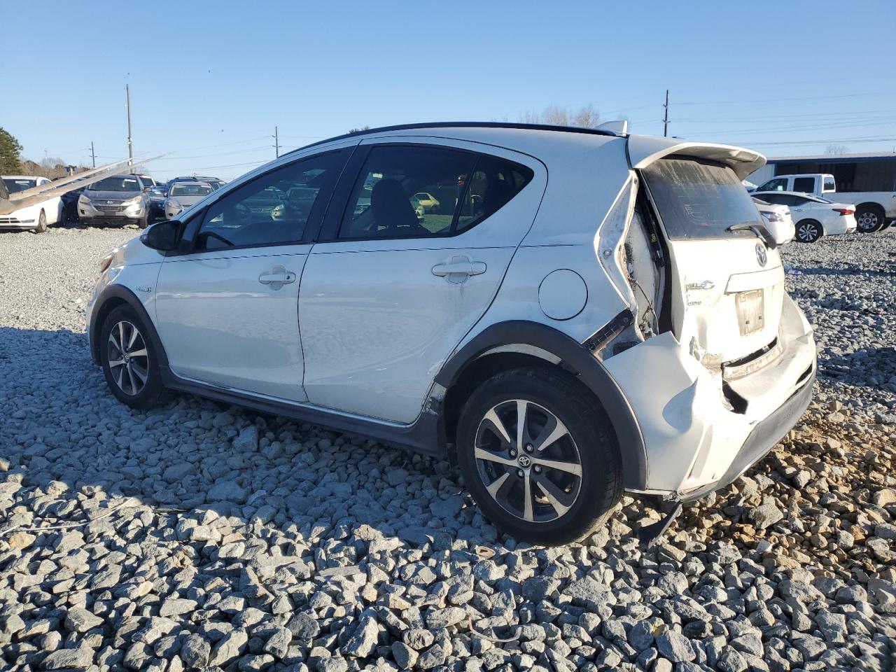 2018 Toyota Prius VIN JTDKDTB33J1604742 Copart auction photo, all over damage thumbnail 2