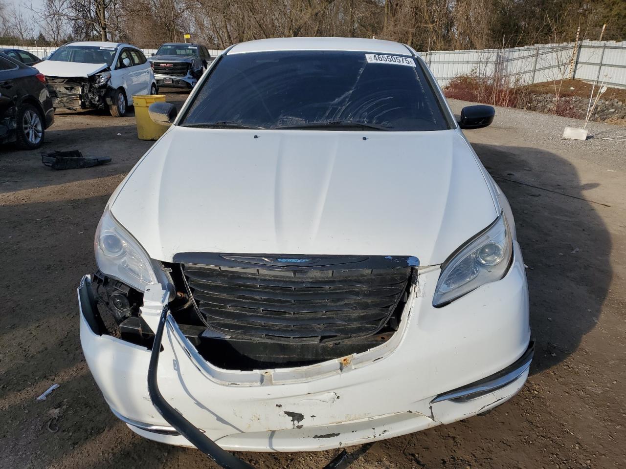 2013 Chrysler 200 VIN 1C3CCBBB5DN500134 Copart auction photo, front end / undercarriage damage thumbnail 5