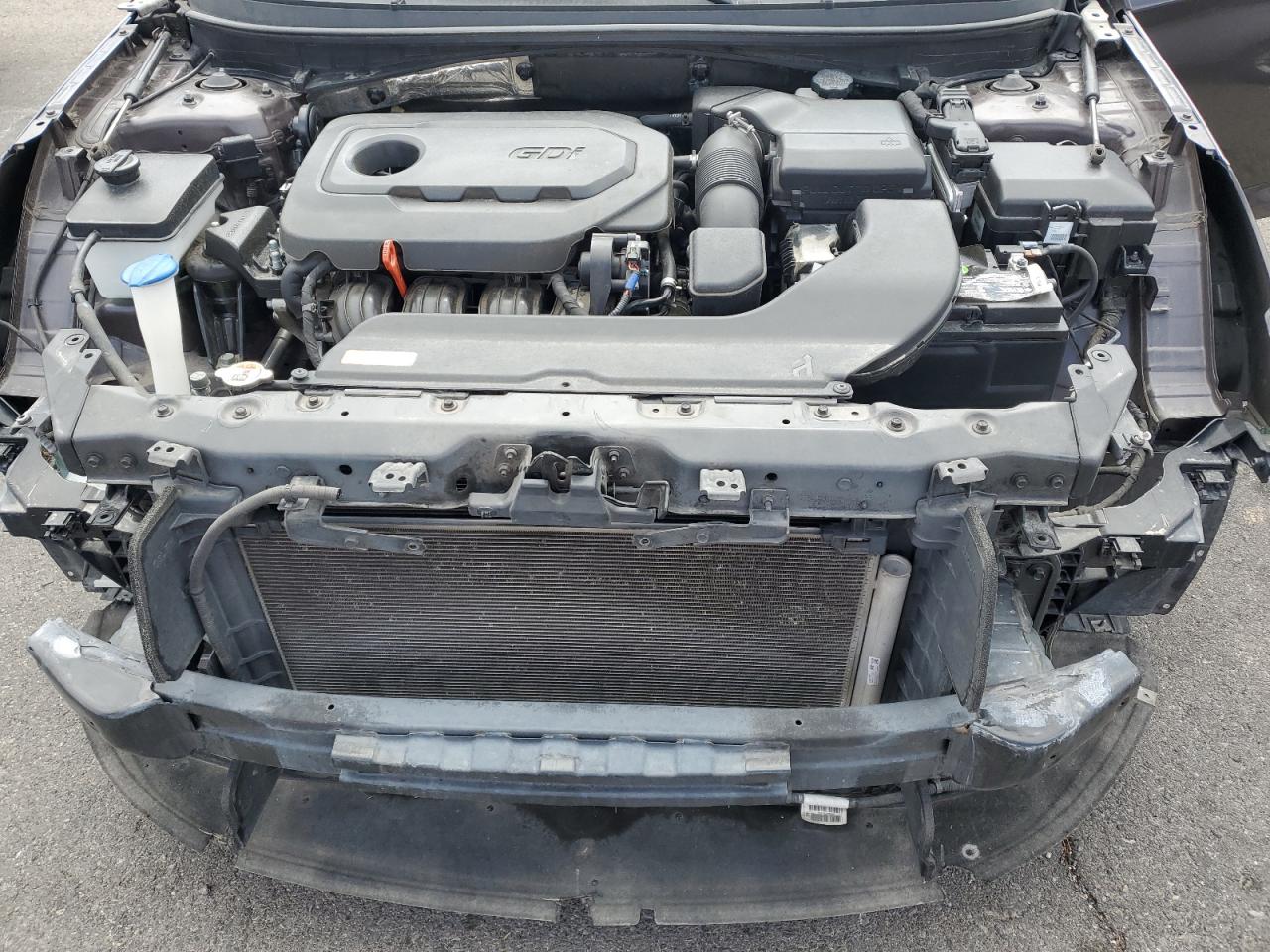 2017 Hyundai Sonata VIN 5NPE24AF0HH506226 Copart auction photo, front end / rear end damage thumbnail 12